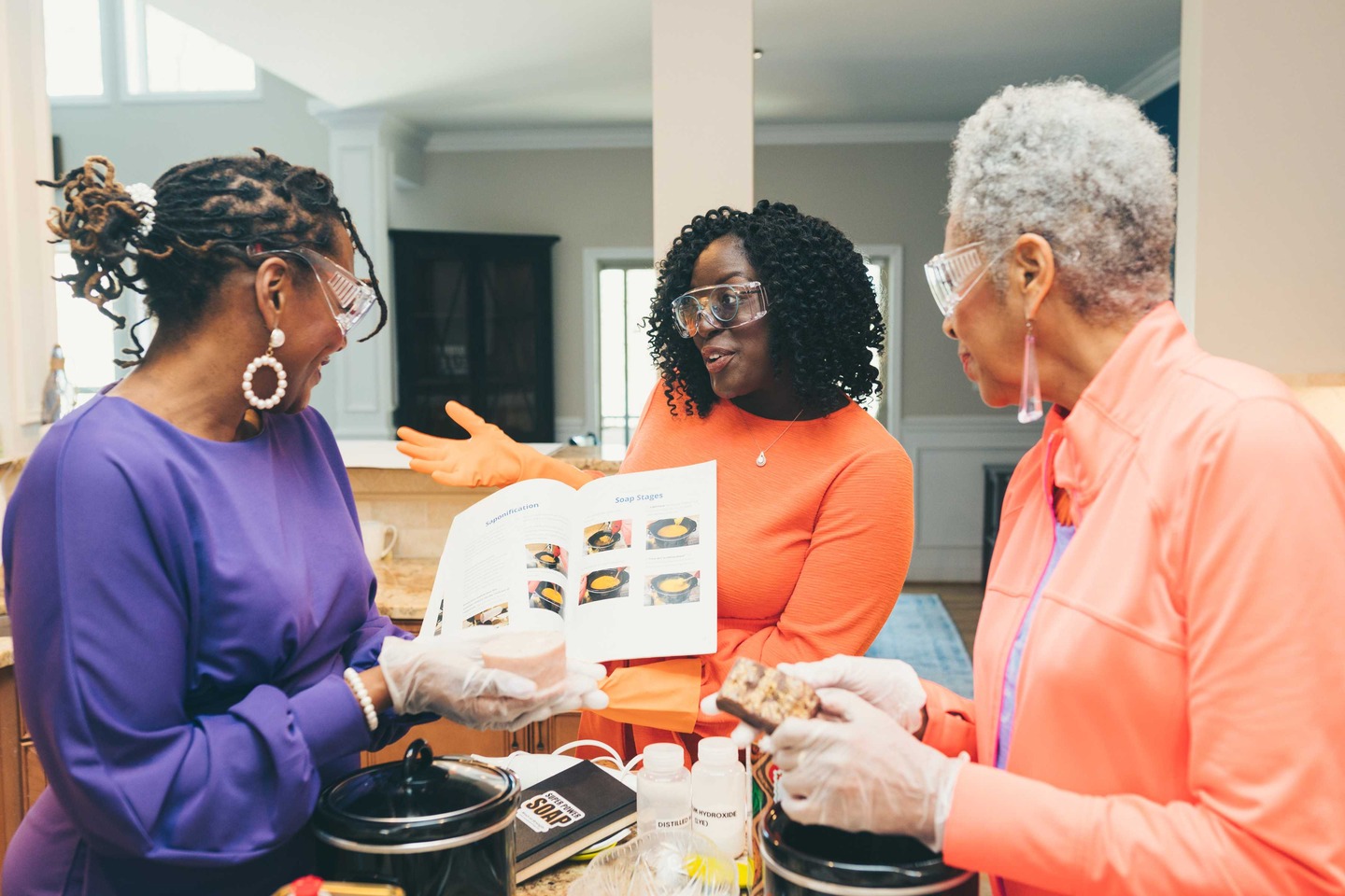 Soapmaking in Houston, TX