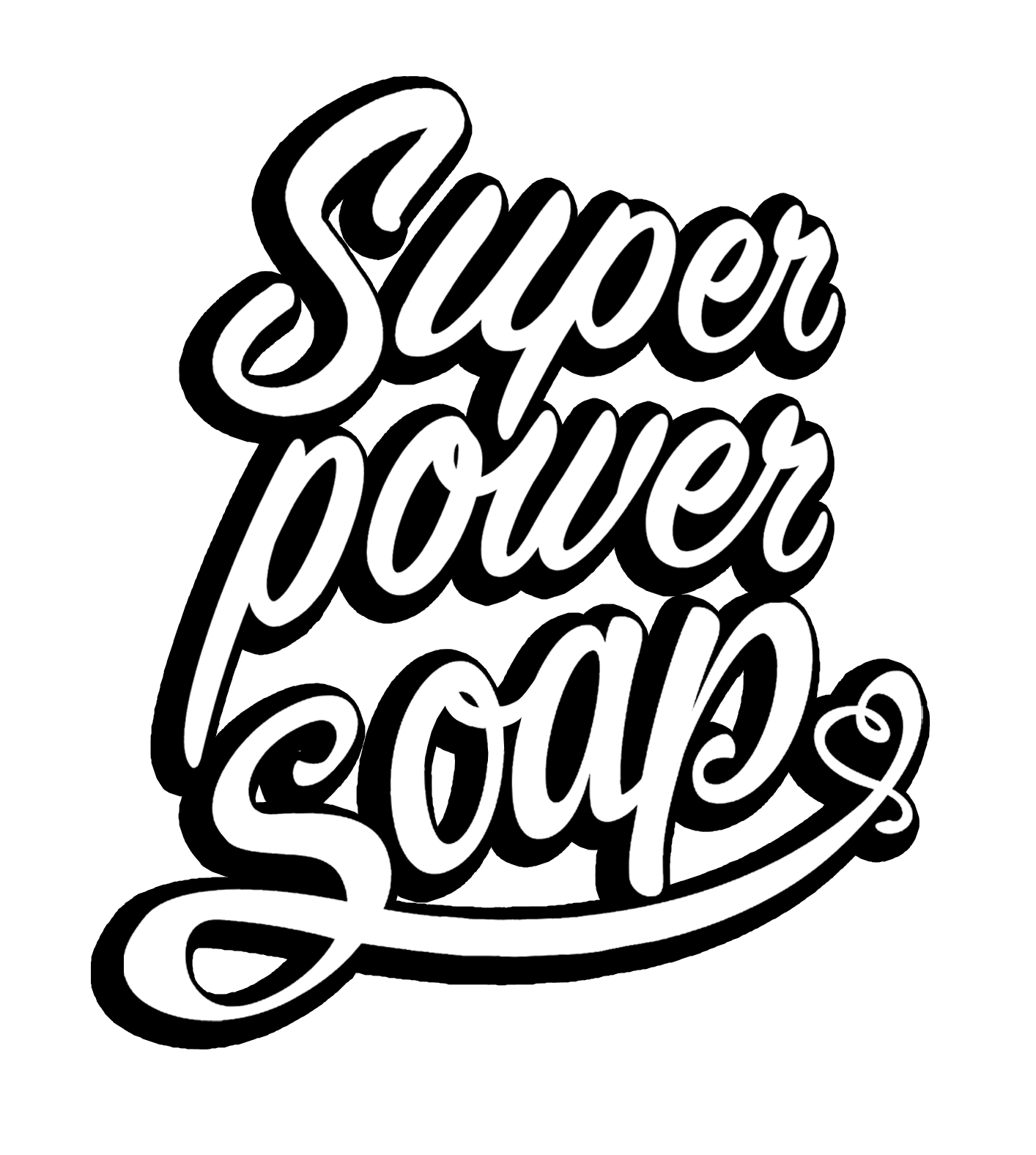 Logo for Super Power Soap. This is a workshop and wellness brand offering hands-on soapmaking experiences that promote team building, professional development, and storytelling through sensory learning.