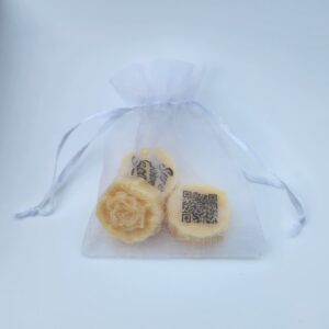 Mini Soap Rose Favor Set (20 Gift Bags with 12 soaps each)