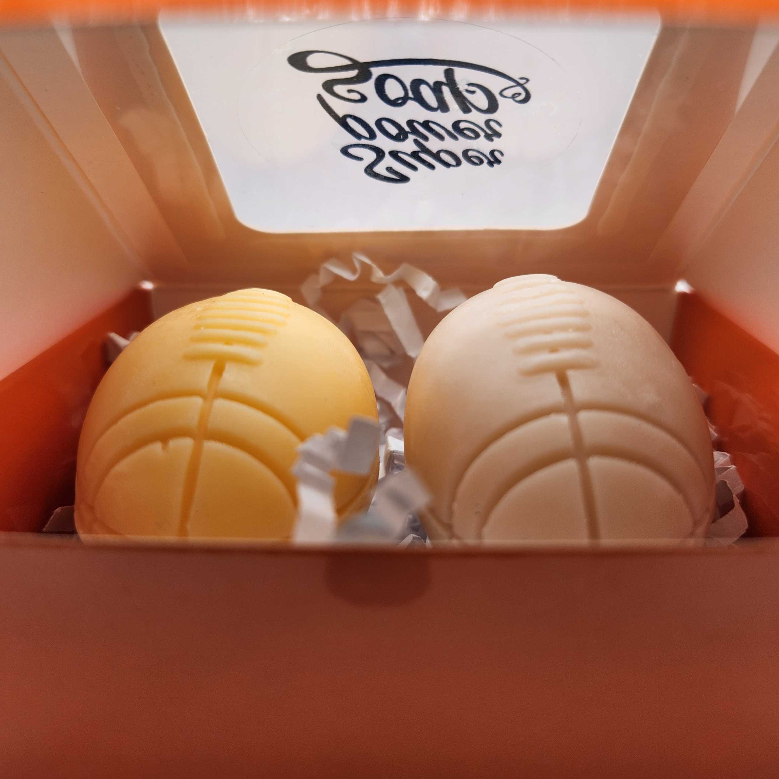 Super Power Soap – Eucalyptus (3) Sports-ball-shaped soaps