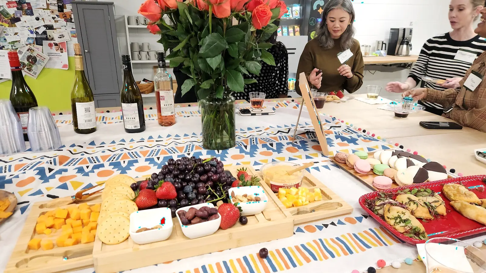 Occasion Image: Retreats and Offsites Refreshments and workshop materials prepared for a Houston corporate retreat