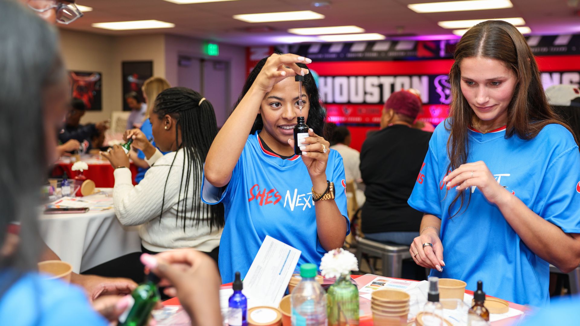Survivors and Soap with the Houston Texans Foundation.